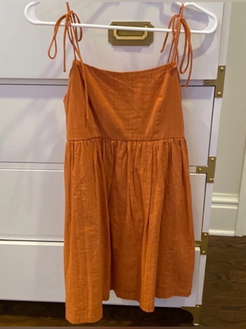 100% Cotton Altar’d State Orange Dress for Women Size M